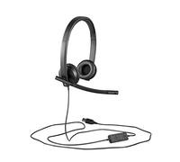 Logitech Auriculares Estereo con Micrófono H570E Negro USB
