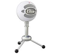 Blue Snowball iCE Plug 'n Play - Micrófono USB para grabación, podcasting, transmisión, Twitch Game, Voiceover, YouTube Videos en PC y Mac, color blanco
