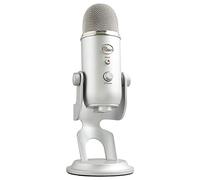 Logitech Blue - Micrófonos Yeti - 10-Year Anniversary Edition - Micrófono USB - Plata