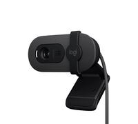 Logitech Brio 100 Full HD Webcam for Meetings and Streaming, Auto-Light Balance,