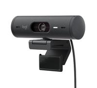 Logitech Brio 500 Full HD Webcam with Auto Light Correction, show Mode, Dual Noi