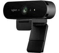 Logitech BRIO cámara web 4096 x 2160 Pixeles USB 3.0 Negro - Webcam (4096 x 2160 Pixeles, 90 pps, 1280x720@30fps,1280x720@60fps,1920x1080@30fps,1920x1080@60fps, 720p,1080p,2160p, 5x, 90°)