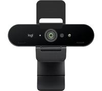 Logitech Brio Stream Webcam - Videollamadas Ultra 4K HD, corrección automática de luz HD, transmisión, Color Negro