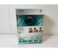 Logitech C270 HD Webcam 720p 30fps USB Scype Zoom HD Videollamada PC Mac...
