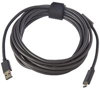Logitech Cable USB 2.0 A a C MeetUp WW-9004 Alta compatibilidad y fiabilidad 5 m Negro