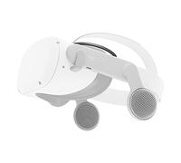 Logitech Chorus VR - Auriculares Todoterreno para Meta Quest 2, diseñados para Juegos y Fitness de Realidad Virtual, Ligeros, Audio inmersivo al Aire Libre, Giro para silenciar, Paso USB-C, Color