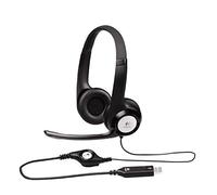 Logitech ClearChat Comfort USB Binaural Negro - Auriculares de Audio (Binaural, Negro, con Cable, 20-20000 Hz, 100-10000 Hz, USB)