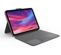 Logitech combo touch, funda con teclado extraíble para ipad (10.a gen