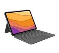 Logitech Combo Touch Funda con Teclado para iPad Air (4ª y 5ª gen - 2020, 2022), Disposición QWERTY Pan Nordic - Gris