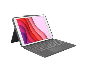 Logitech Combo Touch para iPad 10,9" (10ª generación y A16) Funda para tablet con teclado y touchpad, diseño QWERTZ, Grafito