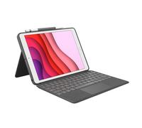 Logitech Combo Touch Funda Gris con Teclado Layout FR para iPad 7/8/9 Gen
