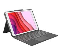 Logitech Combo Touch Funda Teclado Retroiluminado QWERTZ Alemán Grafito para iPad 10.2" 7ª/8ª/9ª Gen