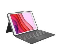 Logitech Combo Touch Funda Teclado Retroiluminado QWERTZ Alemán Grafito para iPad 10.2" 7ª/8ª/9ª Gen