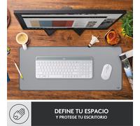 Alfombrilla de Escritorio Logitech Desk Mat Studio Series Gris