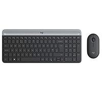 LOGITECH - Dispositivos DE Entrada Slim WRLS Teclado Mouse Combo MK470 - Grafito - CH - Central