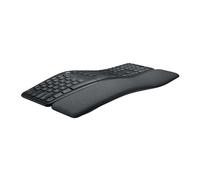 Logitech ERGO K860 for Business, Teclado partido inalámbrico, Disposición QWERTY Italiano - Gris