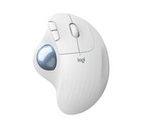 Ergo M575 ratón mano derecha RF inalámbrica + Bluetooth Trackball 2000 DPI blanco/Gris, mano derecha, Trackball, RF inalámbrica + Bluetooth, 2000 DPI, Blanco