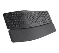 Logitech Ergo Series Ergo K860 for Business - Teclado - Tamaño Completo - Inalámbrico - 2.4 GHz, Bluetooth 5.0 LE - QWERTZ - Suiza - Graphite