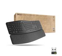 Logitech Ergo Series Ergo K860 for Business - Teclado - Tamaño Completo - Inalámbrico - 2.4 GHz, Bluetooth 5.0 LE - QWERTZ - Suiza - Graphite