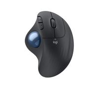 Logitech Ergo M575S ratón con trackball inalámbrico, ratón ergonómico inalámbrico con Bluetooth y Llave USB cifrada, Control cómodo con el Pulgar, Seguimiento Fluido y preciso, para PC/Mac - Grafito