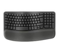 Logitech Ergo Series - Tastiera - Wireless - 2,4 Ghz, Bluetooth le