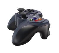 Logitech F310 Gamepad con Cable, Distribución Tipo Consola, Mando de Dirección 4 Conmutadores, Comodidad de Sujeción, Cable 1,8m, PC - Azul/Gris