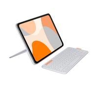 Logitech flip folio qwertz suizo bluetooth gris claro