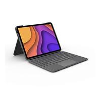 Logitech Folio Touch para iPad Air 4a generación, Disposición QWERTY Italiano, Gris