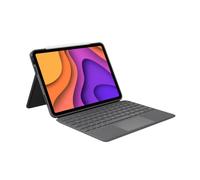 Logitech Folio Touch Para iPad Air Con Teclado Retroiluminado Gris