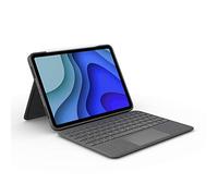 Logitech Folio Touch para iPad Pro de 11 pulgadas, Disposición QWERTY Inglés Reino Unido, Gris