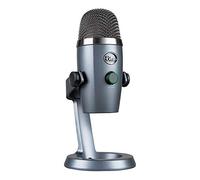 Logitech for Creator Blue Yeti Nano - Micrófono de condensador USB Premium, Grabación, Streaming, Gaming, Podcasting, PC, Mac, Efectos Blue VO!CE, Cardioide y Omnidireccional, Sin Latencia, Gris