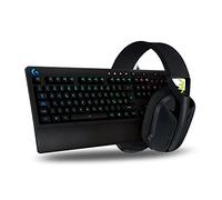Logitech G 213 Prodigy Teclado Gaming, RGB Lightsync + G 435 Auriculares Inalámbricos Lightspeed para Gaming