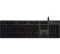 Logitech G 512 Teclado mecánico para Juegos GX-Blue Clicky, iluminación RGB, Bucle USB, Carcasa de Aluminio, Teclas F programables, diseño AZERTY francés, Color Negro