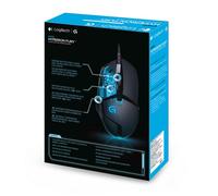 Logitech G - 910-004068 ratón Juego mano derecha USB tipo A 4000 DPI