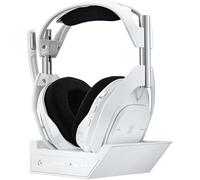 Logitech G Astro A50 X LIGHTSPEED, auriculares inalámbricos para gaming + estación base, PRO-G GRAPHENE, PLAYSYNC en Xbox Series X,S + PS5 + PC/Mac, Bluetooth, paso de HDMI 2.1, Blanco