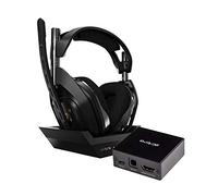 Logitech G Astro Gaming A50 Auriculares inalámbricos para Gaming y estación-Base de Carga, 4a Gen, Control de Balance de Juego, Voz, 2.4 GHz, para PS5, PS4, PC, Mac + Astro Adaptador HDMI para PS5