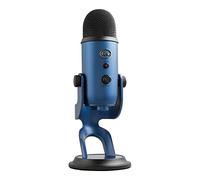 Logitech G Blue Yeti Micrófono USB para Podcast - Azul | Grabación, streaming, gaming, PC y Mac, micrófono para ordenador de condensador, soporte ajustable, Plug&Play
