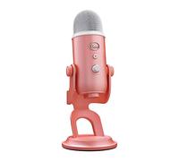 Blue Mic Yeti para The Aurora Collection Micrófono USB Multipatrón Premium con Blue VO!CE Rosa