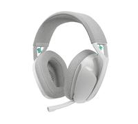 Logitech G G321 Lightspeed, Auriculares inalámbricos Bluetooth para Gaming, Comodidad y Ajuste dinámicos, micrófono de Varilla 16 kHz, PC, PS4, PS5, Nintendo Switch y Dispositivos móviles (Blanco)