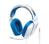 Logitech G335 Auriculares con Cable para Gaming, Micrófono Volteable, Jack de 3.5mm, Almohadillas de espuma viscoelástica, compatible con PC, PlayStation, Xbox, Nintendo Switch - Blanco
