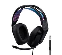 Logitech G335 Auriculares con Cable para Gaming, Micrófono Volteable, Jack de 3.5mm, Almohadillas de espuma viscoelástica, compatible con PC, PlayStation, Xbox, Nintendo Switch - Negro