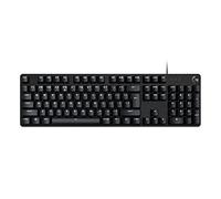 Logitech G G413 SE Full-Size Teclado Mecánico para Gaming | Teclado Retroiluminado Interruptores Mecánicos Táctiles, Anti-Ghosting, Compatible Windows, macOS, QWERTY US INTL - Negro