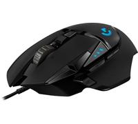 Logitech 910-005470 G502 Hero Right-hand Optical USB 16000 DPI 1 ms black