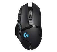 Logitech G G502 LIGHTSPEED Ratón Gaming Inalámbrico, Captor HERO 25K, 25,600 DPI, RGB, Peso Reducido, 11 Botones Programables, Batería Larga Duración, POWERPLAY-compatibile, PC - Negro