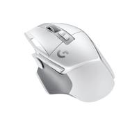 Logitech G G502 X LIGHTSPEED Ratón inalámbrico para Gaming - Ratón óptico con interruptores óptico-mecánicos híbridos LIGHTFORCE, sensor HERO 25K, compatible con PC - macOS/Windows - Blanco