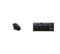 Logitech G G502 X Lightspeed Ratón inalámbrico para Gaming - Ratón óptico con interruptores óptico-mecánicos, G915 X Lightspeed TKL Teclado para Gaming inalámbrico de Perfil bajo, QWERTY ESP