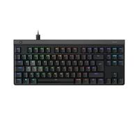 Logitech G G515 Rapid TKL, Teclado con Cable de Perfil bajo para Gaming, Disposición QWERTZ Alemán - Negro
