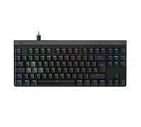 Logitech G G515 Rapid TKL, Teclado con Cable de Perfil bajo para Gaming, para Gaming PC Totalmente Personalizable interruptores analógicos de Perfil bajo, activador rápido, USB-A, QWERTY ESP - Negro