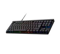 Logitech G G515 TKL teclado con cable para gaming de perfil bajo | RGB totalmente personalizable, teclas PBT de doble moldeado, interruptores táctiles/marrones, QWERTY Portugués - Negro