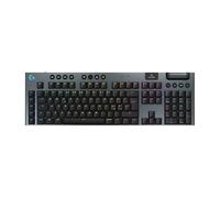 Logitech G G915 X Lightspeed Teclado para Gaming inalámbrico de Perfil bajo, Disposición AZERTY Francés, Táctil - Negro